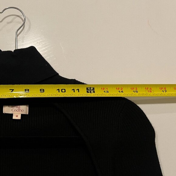 Camila Coelho Roscoe Front Cut Out Sweater Size M - Picture 6 of 9